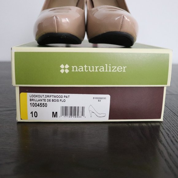 NATURALIZER | Lookout, Driftwood Pat Leather sz 10 - Picture 3 of 8